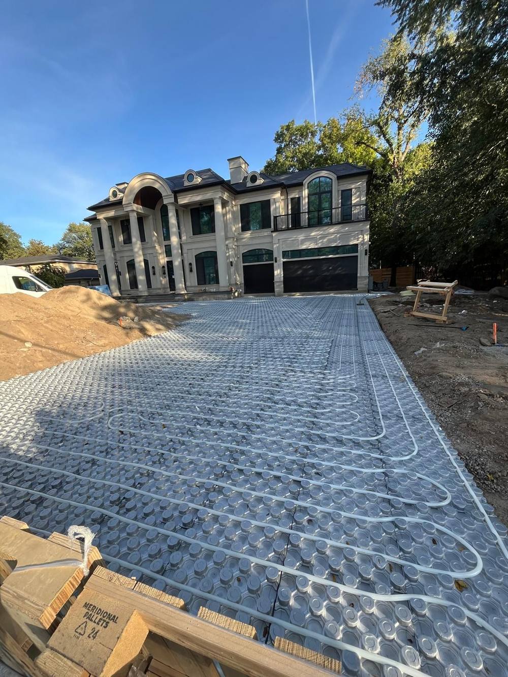 Custom home HVAC installation