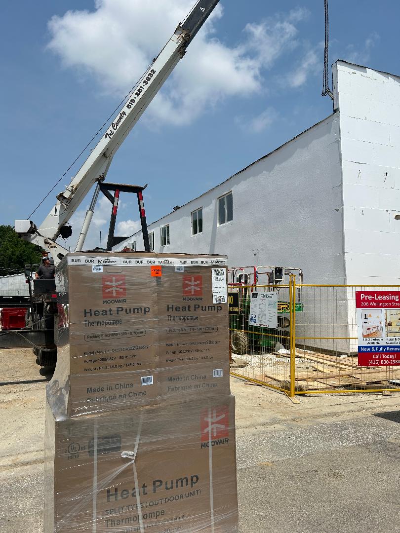 Rooftop commercial HVAC unit